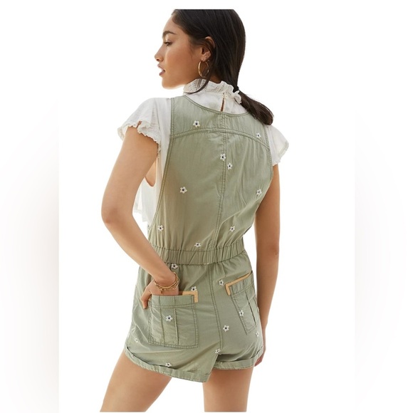 Pilcro x Anthropologie Dessa Overalls – Size XL - Picture 5 of 8